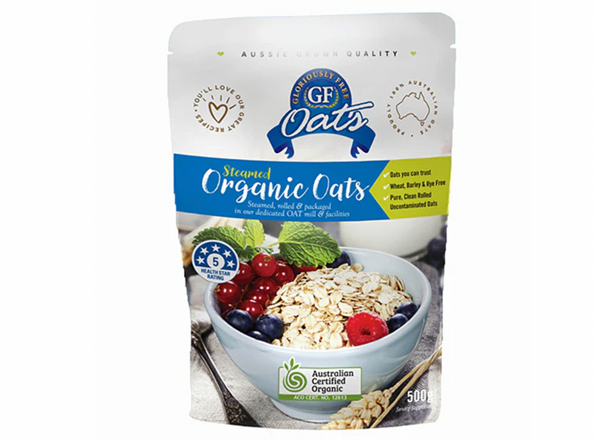 Gloriously Free - Aussie Organic Oats 500g