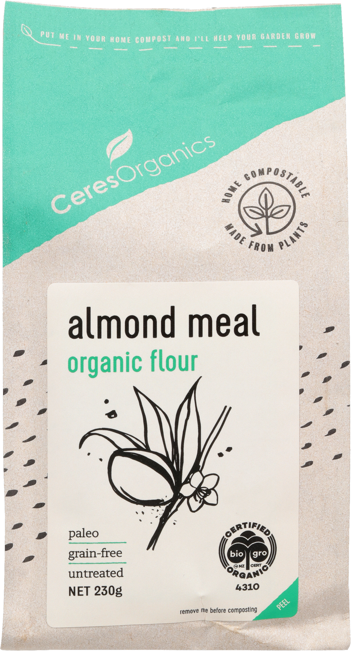 Ceres Organics - Organic Almond Meal 230g