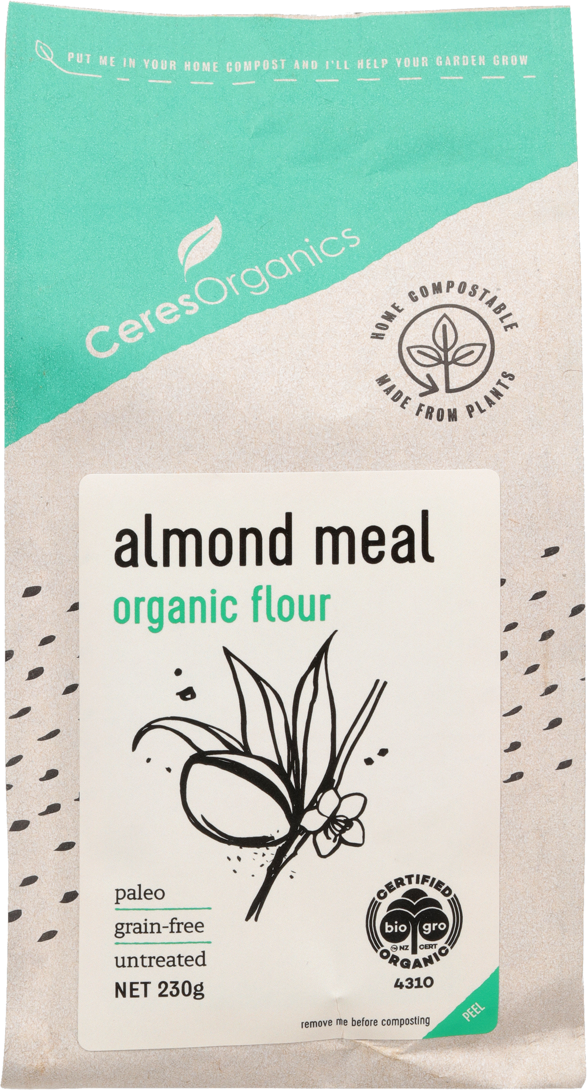 Ceres Organics - Organic Almond Meal 230g