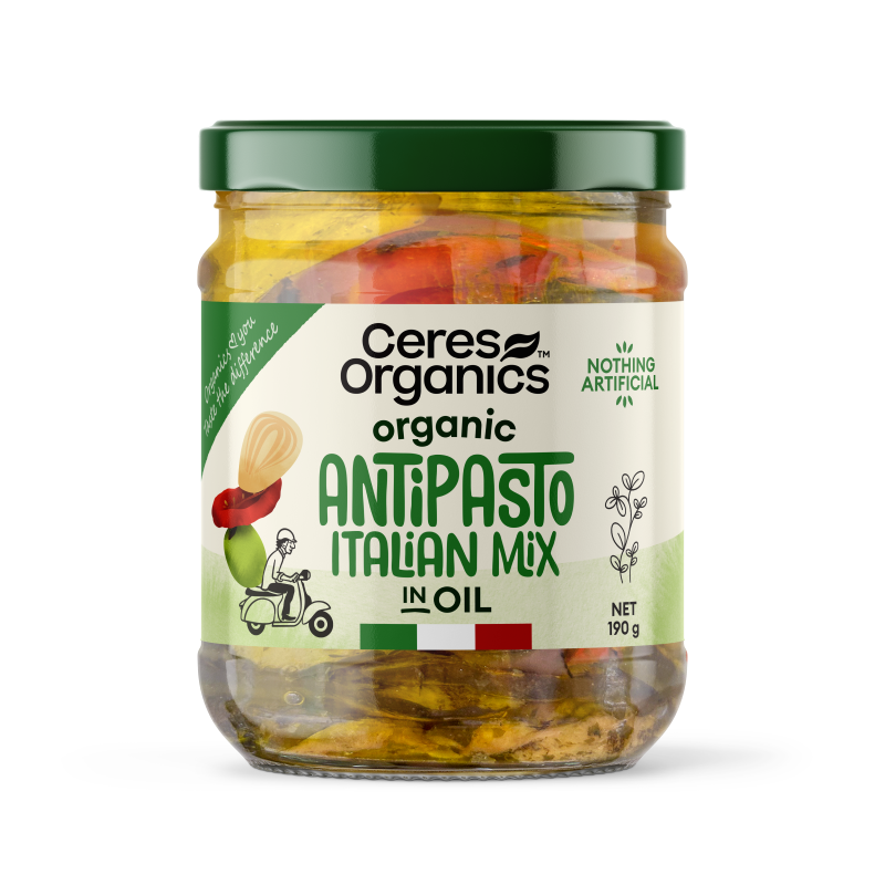 Ceres Organics - Organic Antipasto Italian Mix in Oil 190g