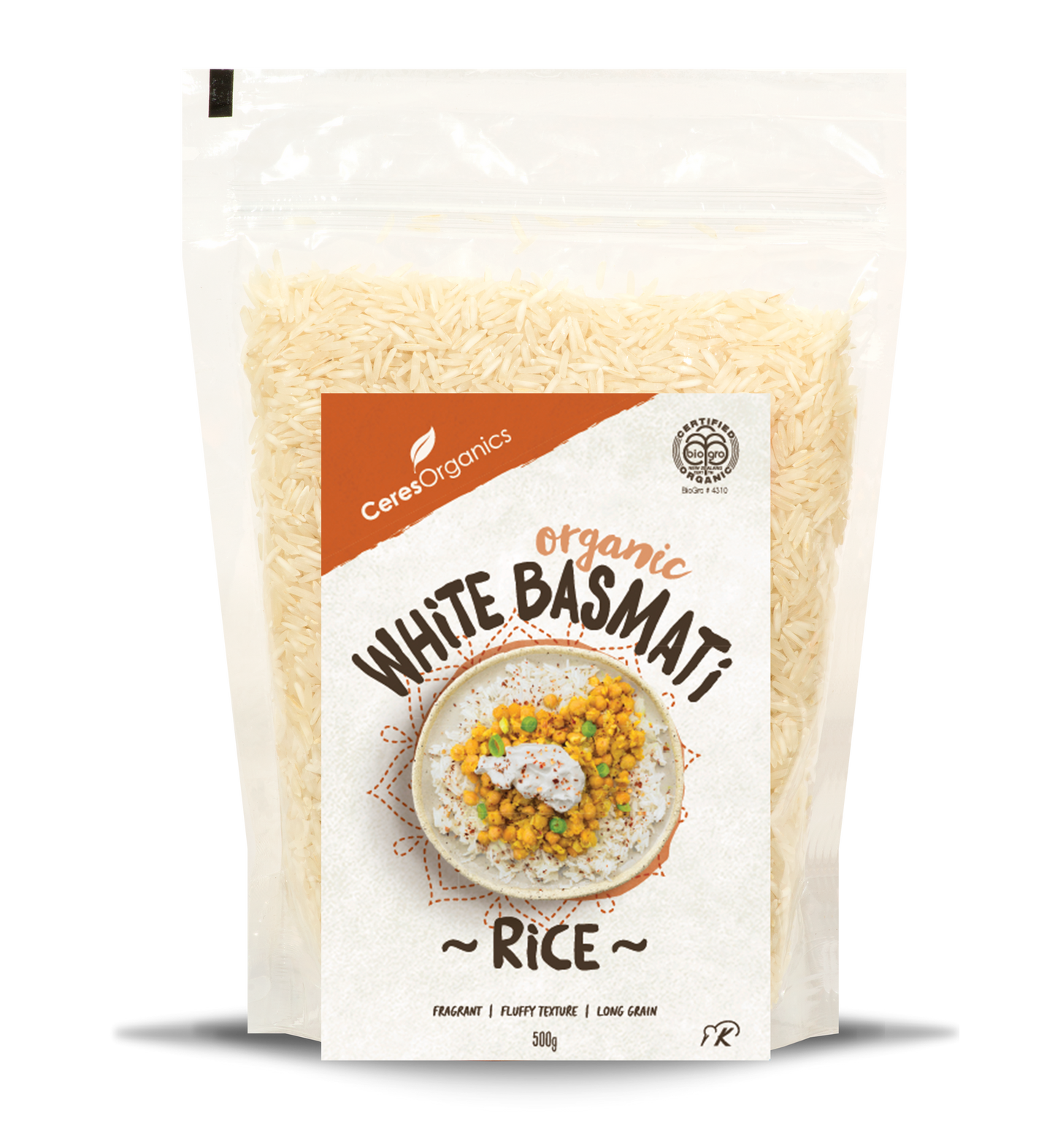 Ceres Organics - Organic Basmati White Rice 500g