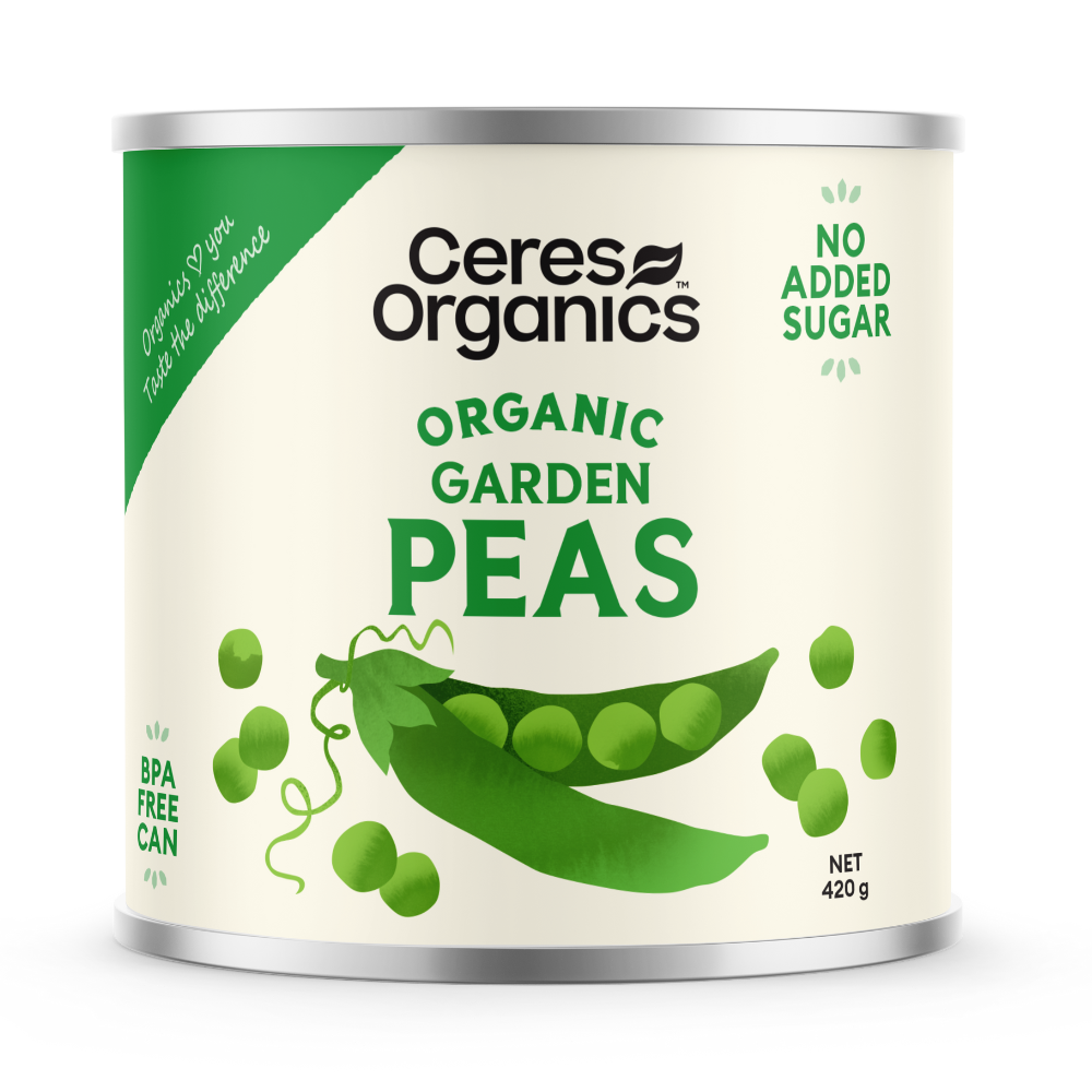 Ceres Organics - Organic Garden Peas 420g