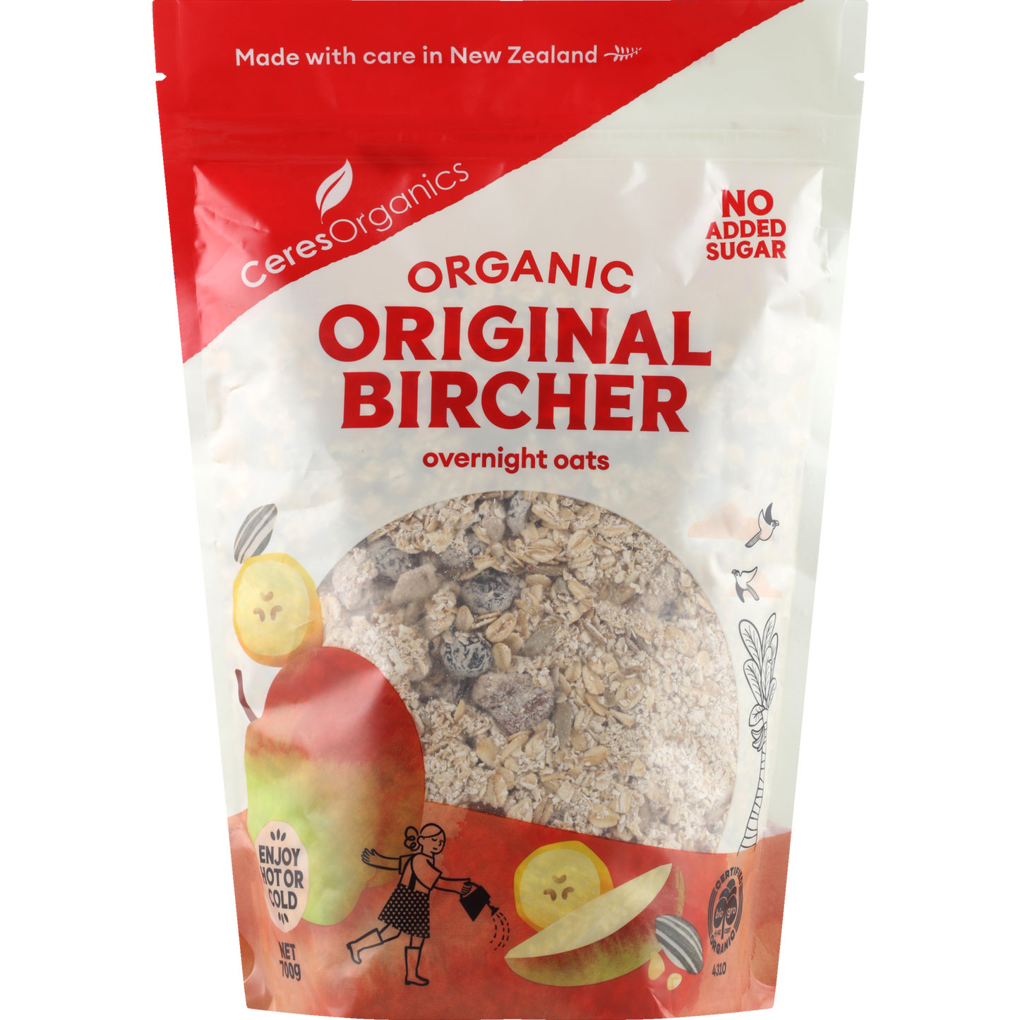 Ceres Organics - Organic Original Bircher, Overnight Oats 700g