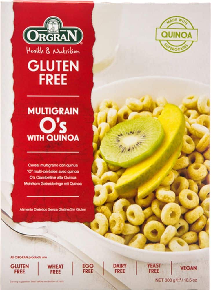 Orgran - Multigrain O's with Quinoa 300g