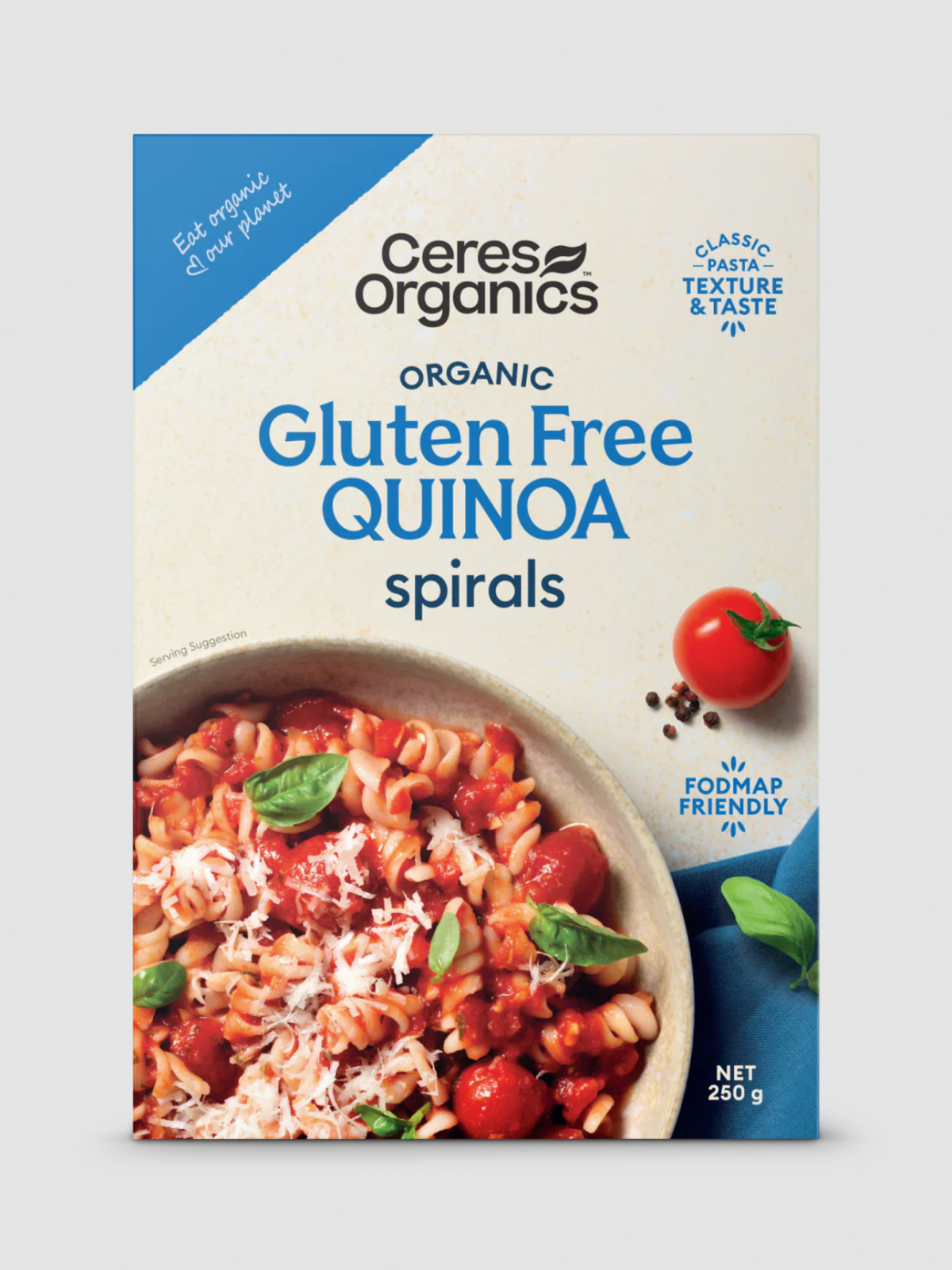 Ceres - Organic Quinoa Spirals 250g
