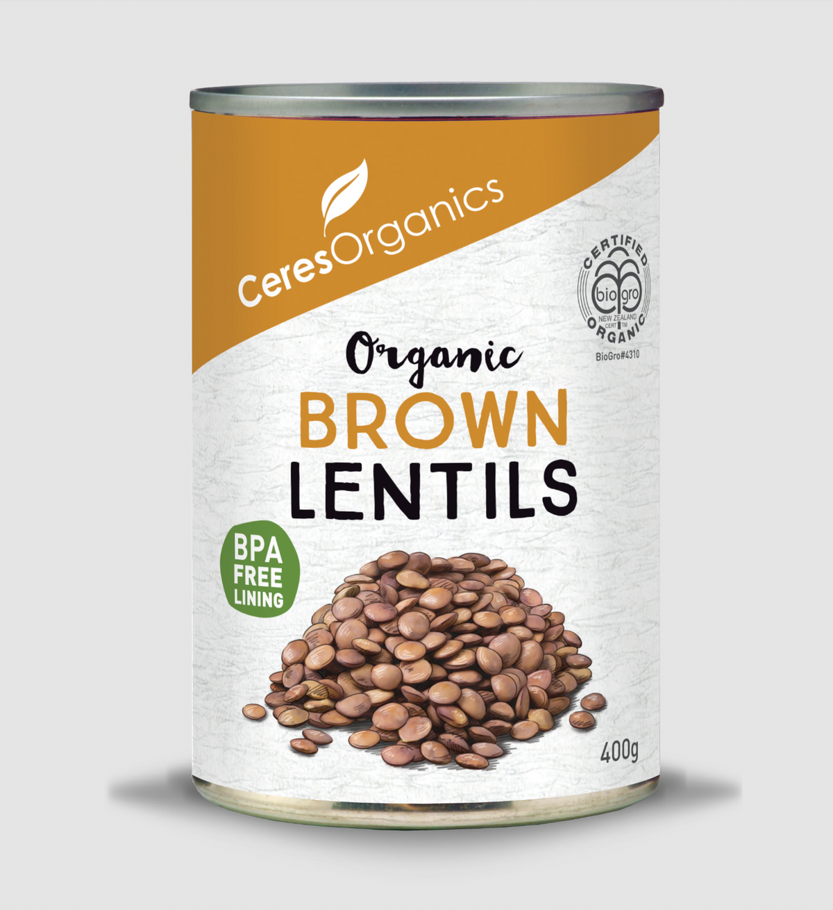 Ceres Organics - Organic Brown Lentils 400g
