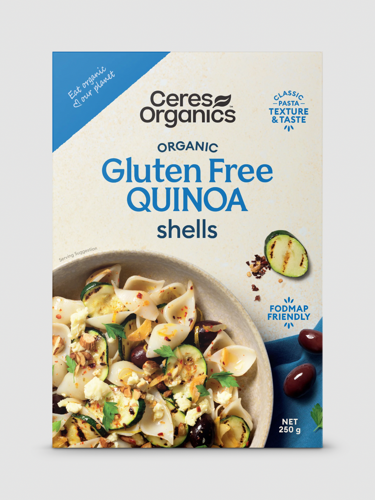 Ceres Organics - Organic Quinoa Shells 250g