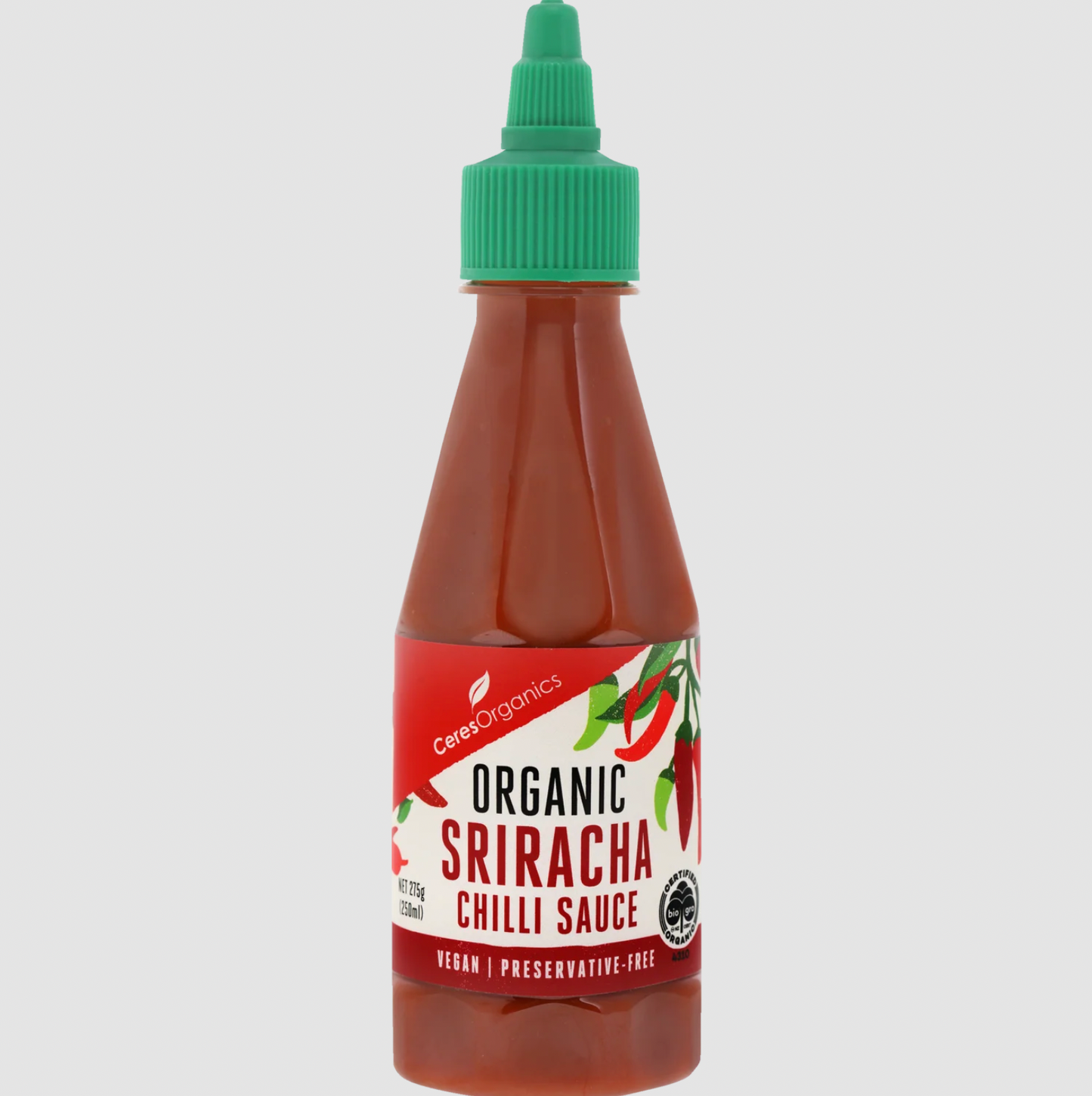 Ceres Organics - Organic Sriracha Chilli Sauce 250ml