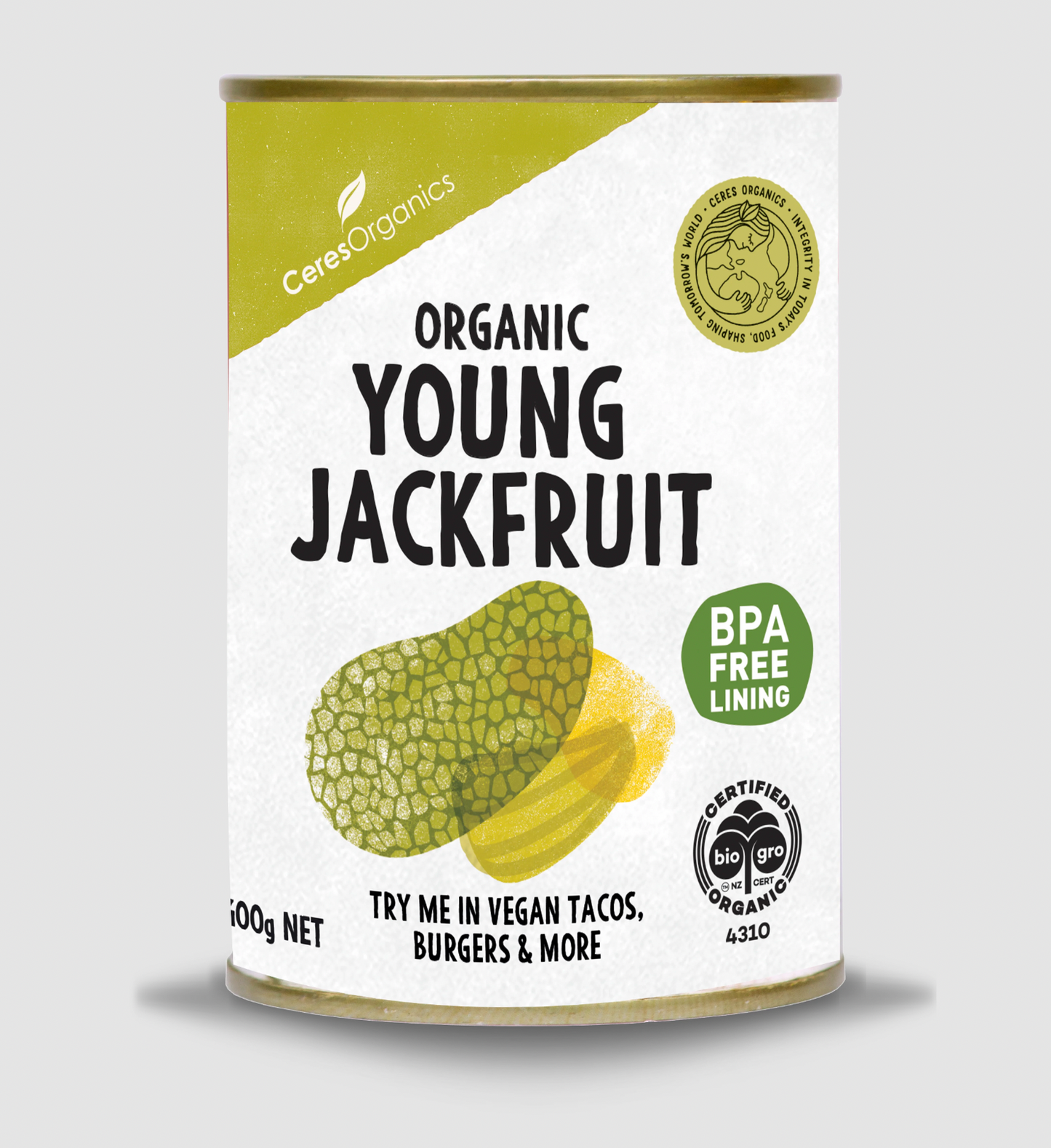 Ceres Organics - Organic Young Jackfruit 400g