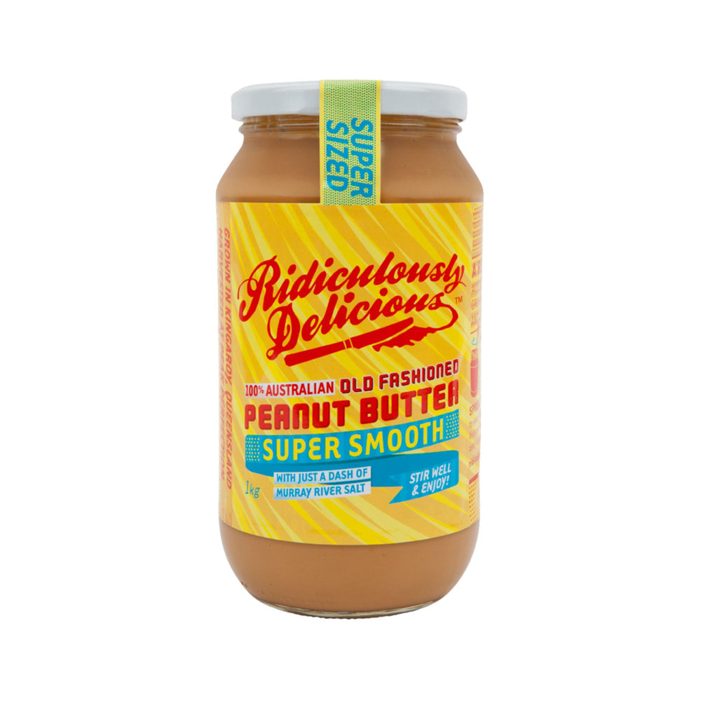 Ridiculously Delicious - Super Smooth Peanut Butter 1kg