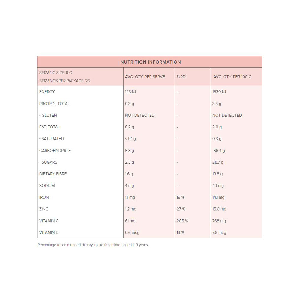 Nutra Naturals - Berry Immune 200g
