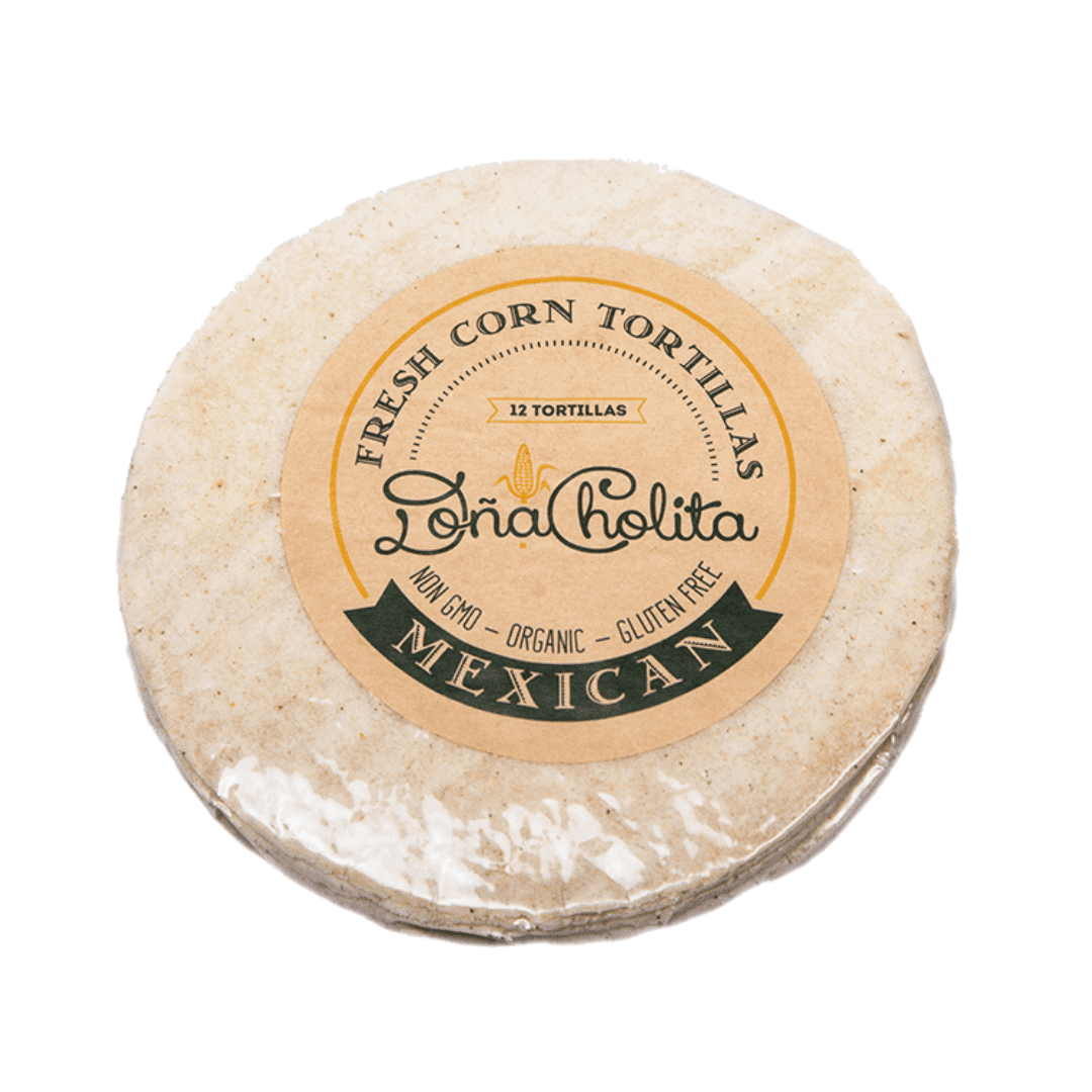 Dona Cholita - Organic White Corn Tortillas 12pk