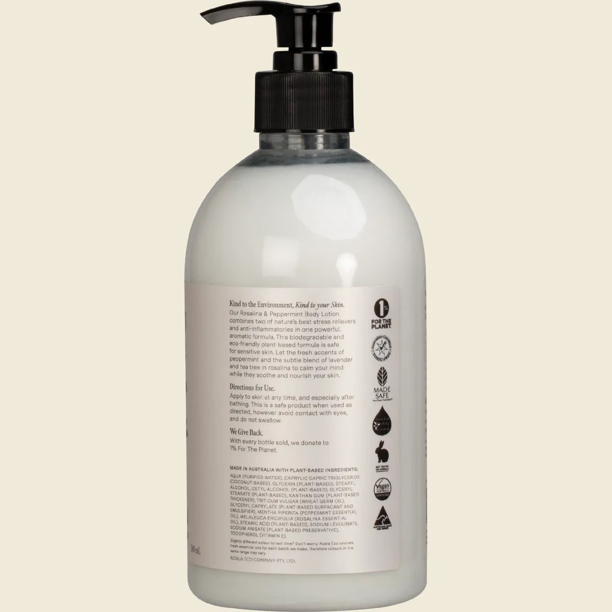 Koala Eco - Hand & Body Lotion Rosalina & Peppermint 500ml