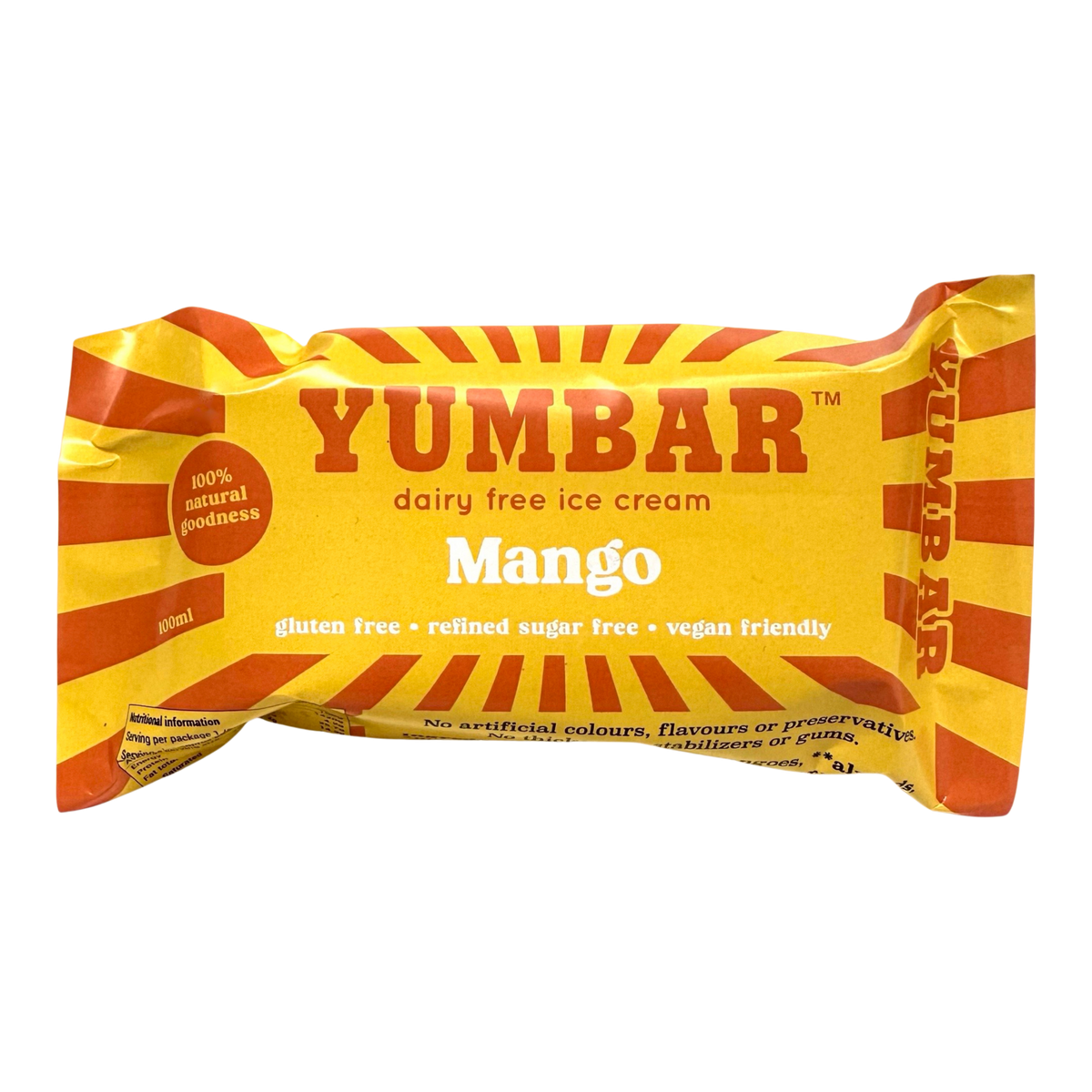 Yumbar - Mango Ice Cream Bar 100g