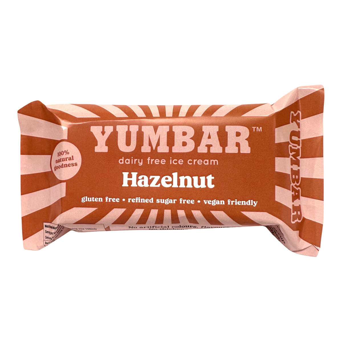 Yumbar - Hazelnut Ice Cream Bar 100g