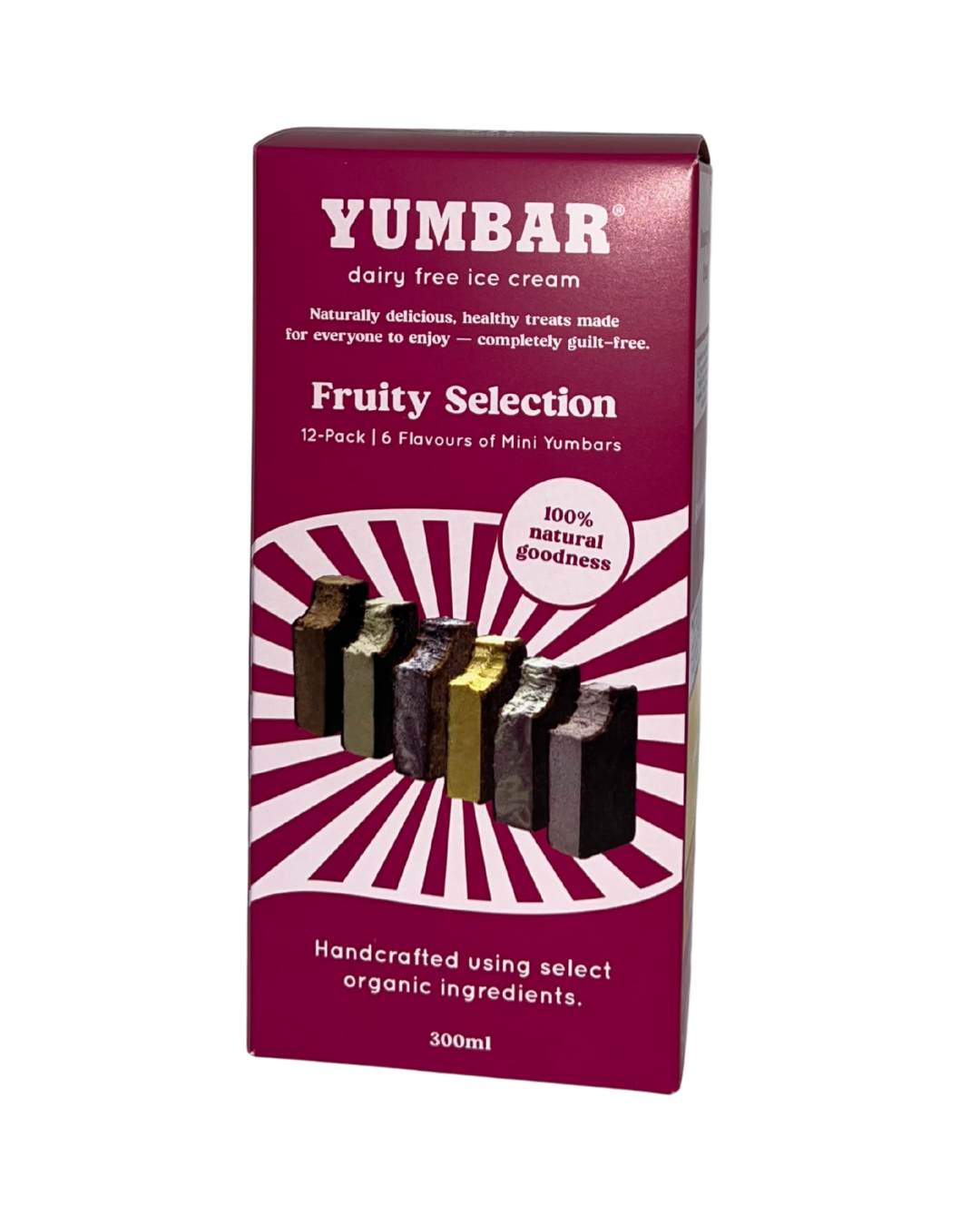 Yumbar - Fruity Selection Mini Bars 12 Pack 300ml