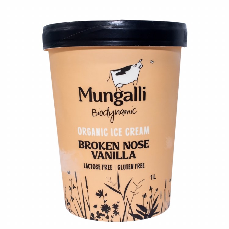 Mungalli - Broken Nose Vanilla Ice Cream 1lt