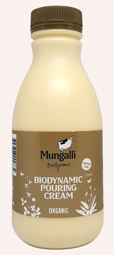 MungalliBiodynamic - Cream Lactose Free Pouring 500ml