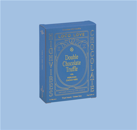 Loco Love - Double Chocolate Truffle Twin Pack 75g