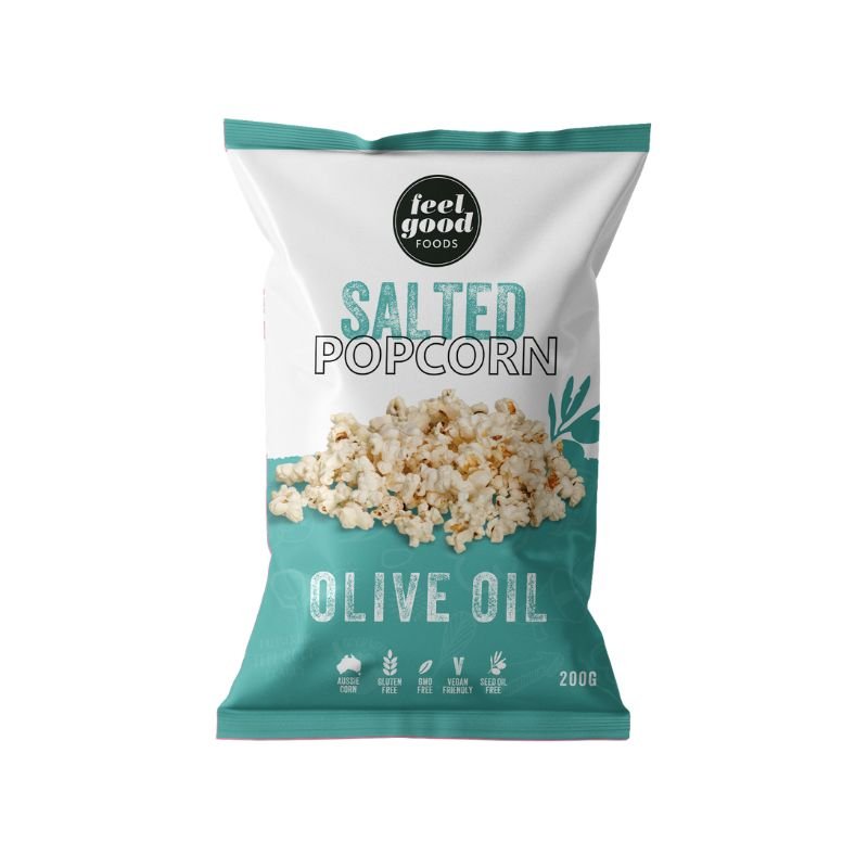Feel Good Foods - Salted Popcorn 200g