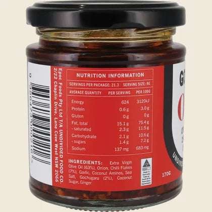 Undivided Food Co - Good Oil Crispy Chilli 170g