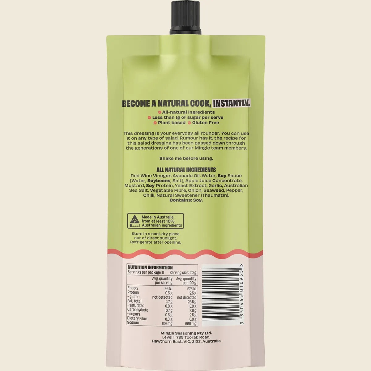 Mingle - Everything All Natural Salad Dressing 220g