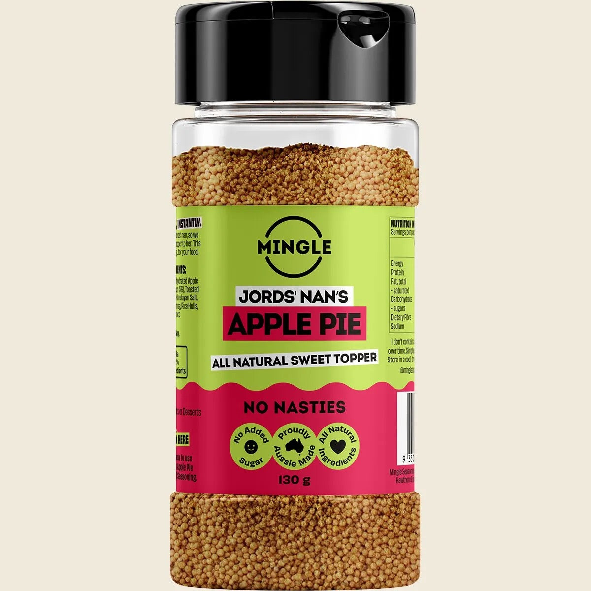 Mingle - Jord's Nan's Apple Pie All Natural Sweet Topper 130g