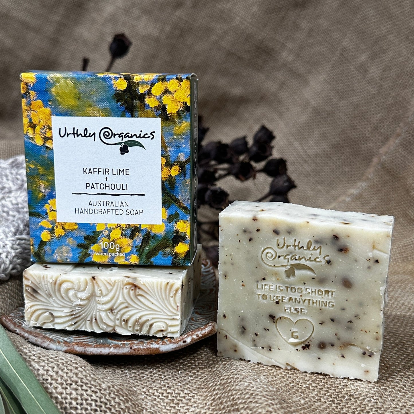 Urthly Organics - Kefir Lime & Patchouli Soap 100g 100g