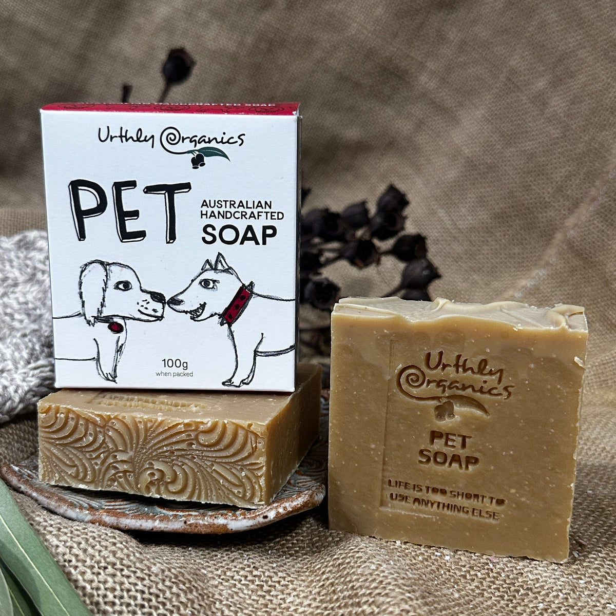 Urthly Organics - Pet Soap 100g