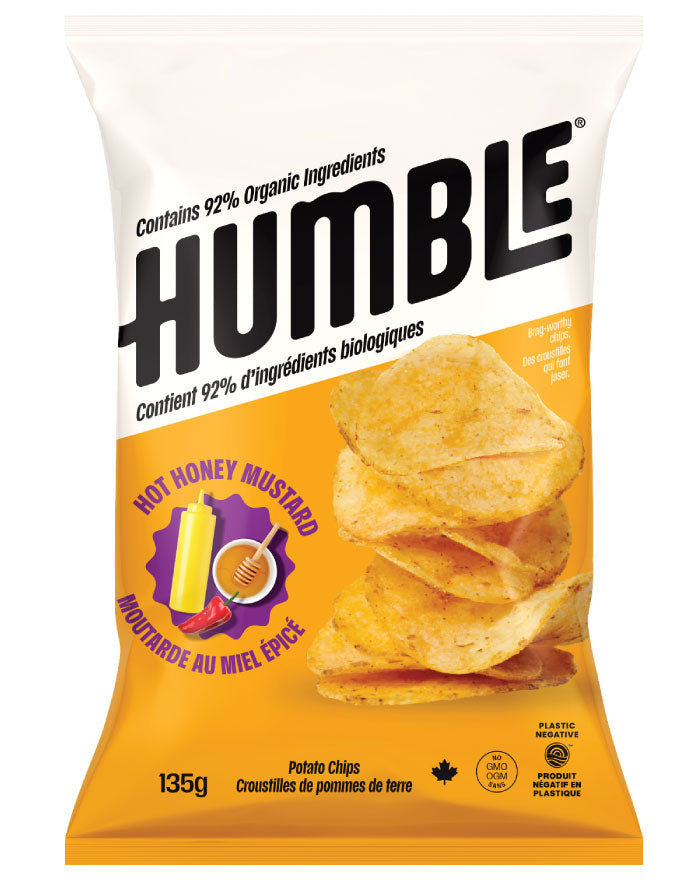 Humble - Hot Honey Mustard Organic Chips 135g