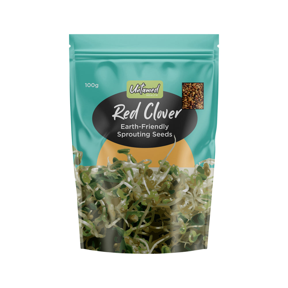 Untamed Health - Red Clover Sprouting Seeds 100g 100g