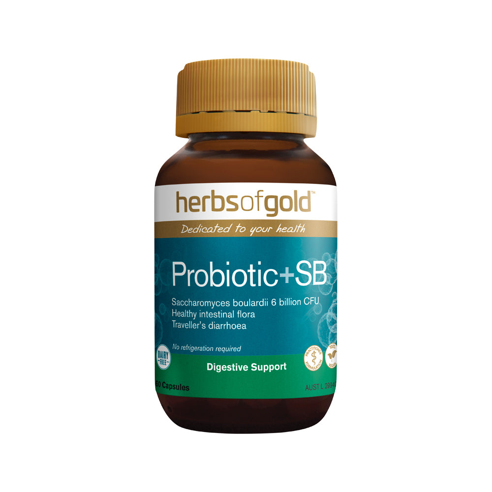 Herbs of Gold - Probiotic+SB 60 Capsules