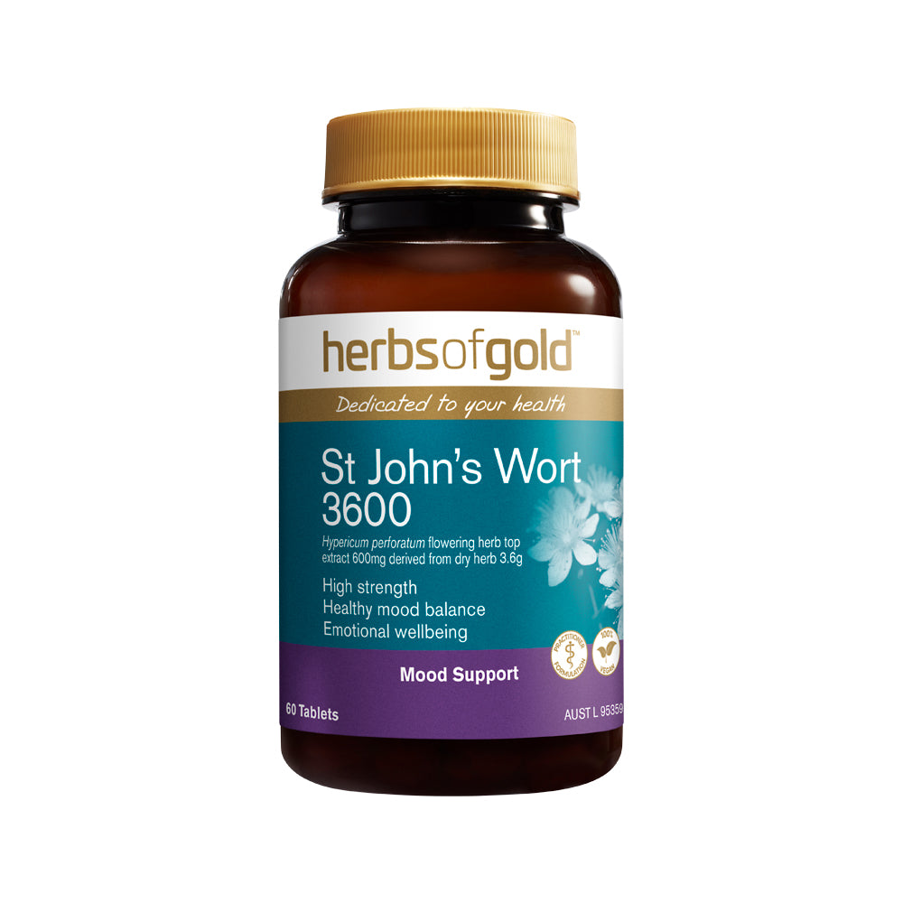 Herbs of Gold - St Johns Wort 3600 60t