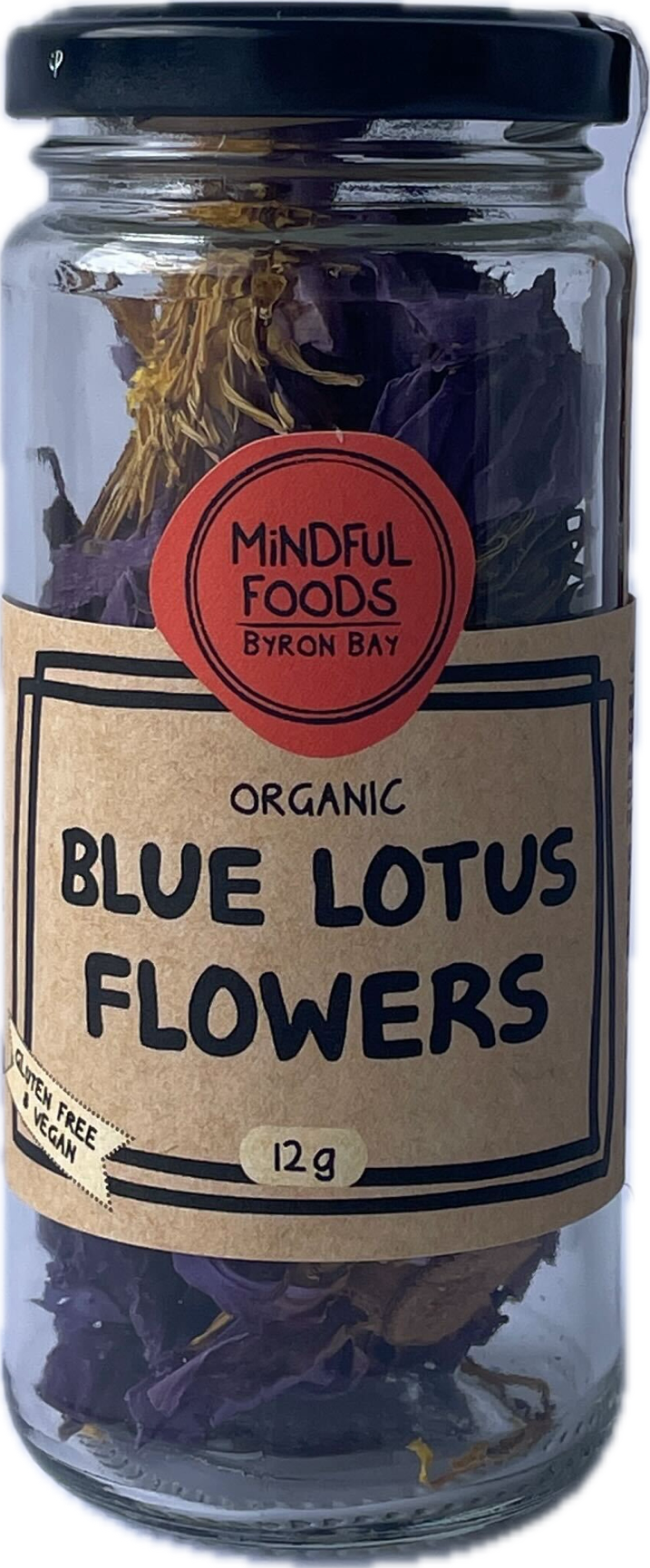 Mindful Foods - Blue Lotus Flowers Organic 12g