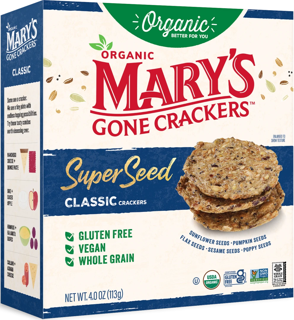 Mary's Gone Crackers - Crackers Super Seed Classic 113g