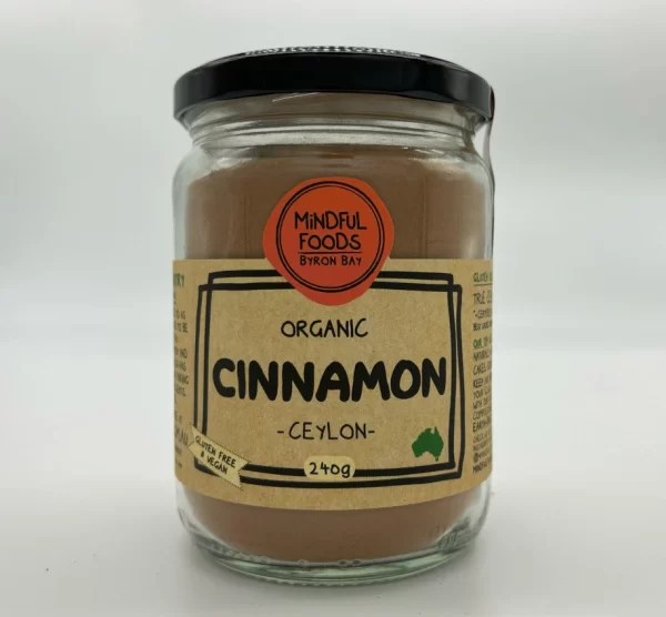Mindful Foods - Cinnamon (Ground) - Organic 240g
