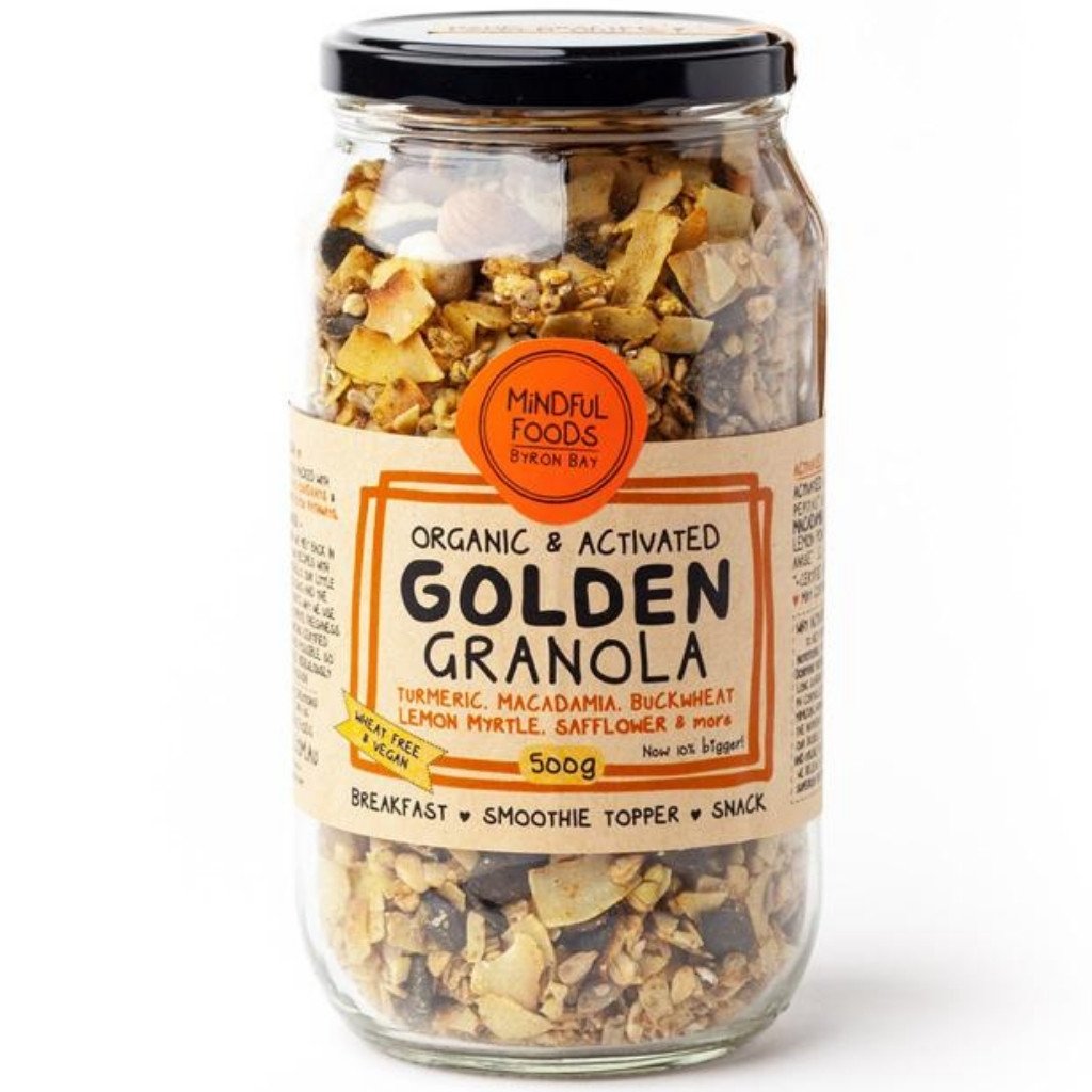 Mindful Foods - Golden Granola - Organic & Activated 450g