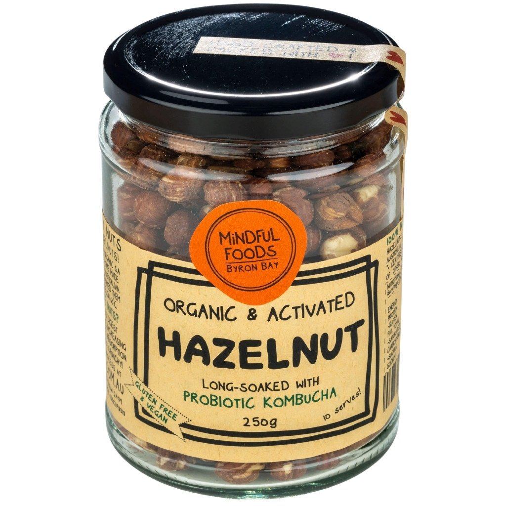 Mindful Foods - Hazelnuts - Organic & Activated 250g