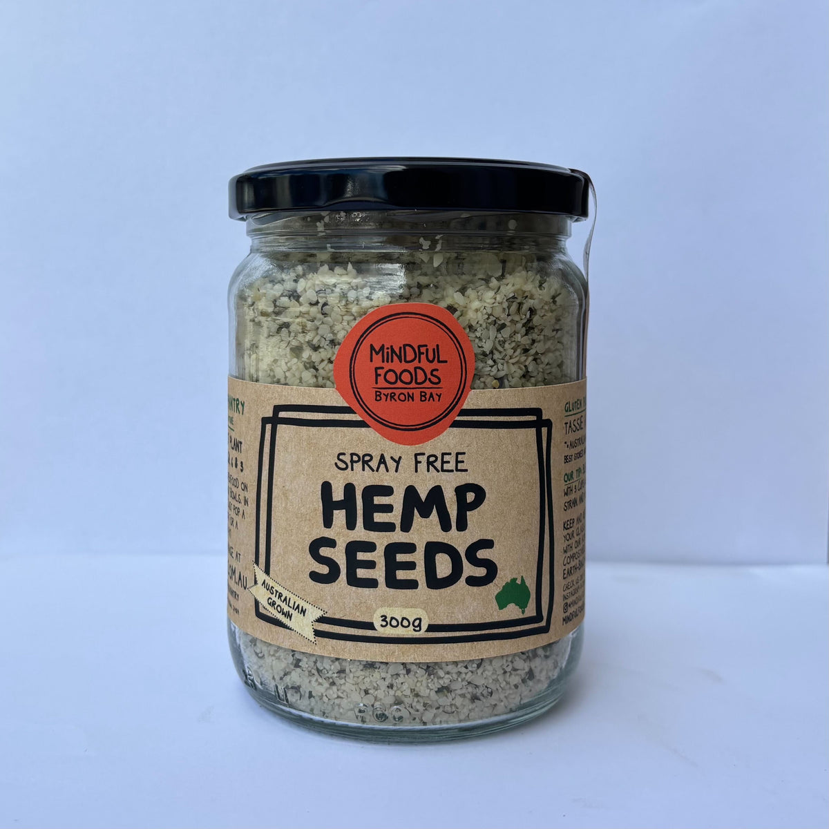 Mindful Foods - Hemp Seeds - Organic 300g
