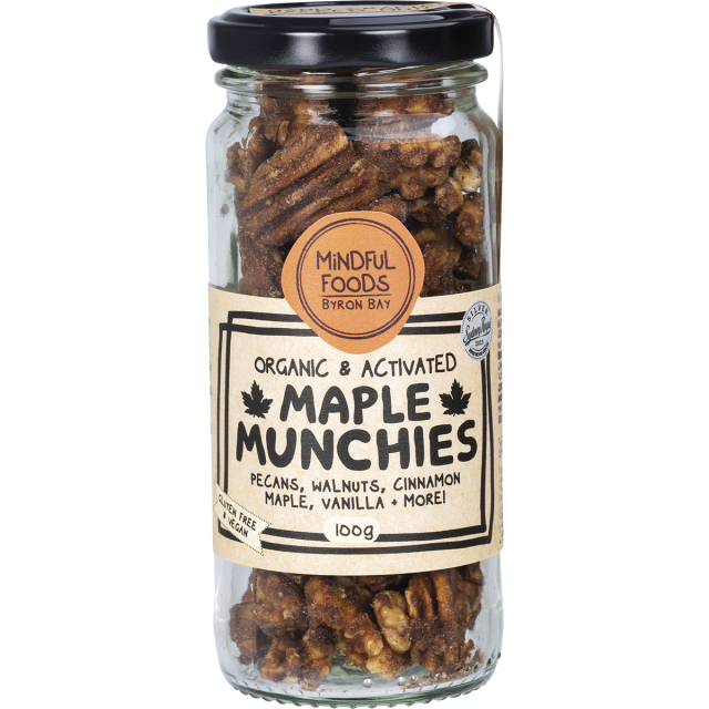 Mindful Foods - Maple Munchies - Organic & Activated 420g