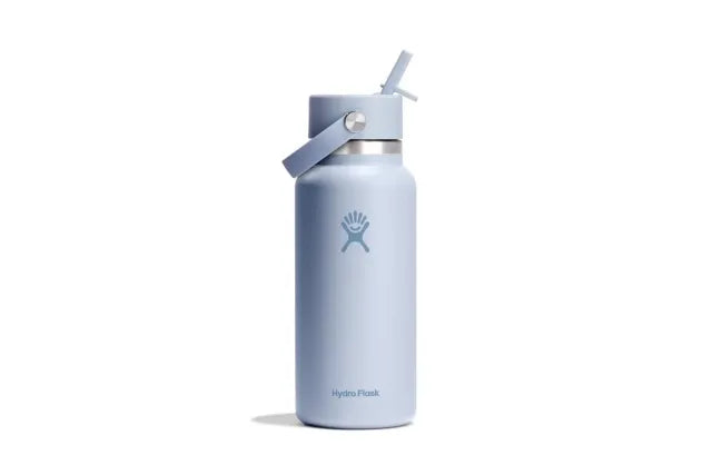 Hydro Flask - Wide Flex Straw Cap Colour: Surf Blue 32oz