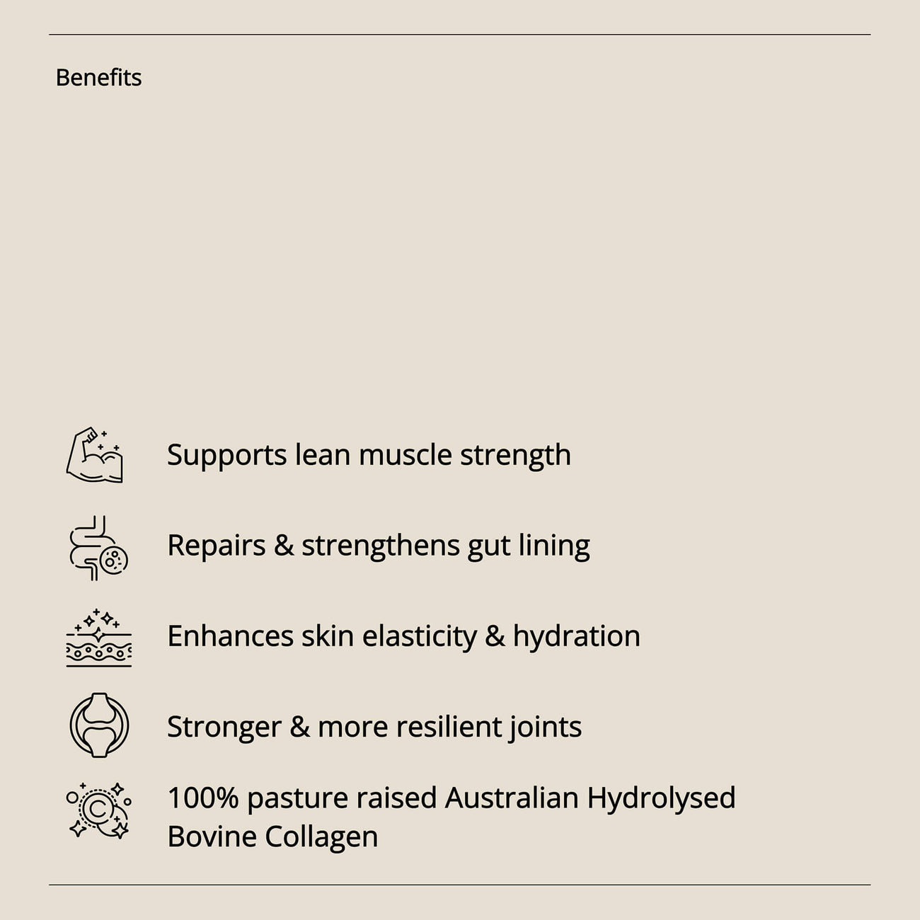 Bush Tucker Blends - Protein Collagen Peptides 250g