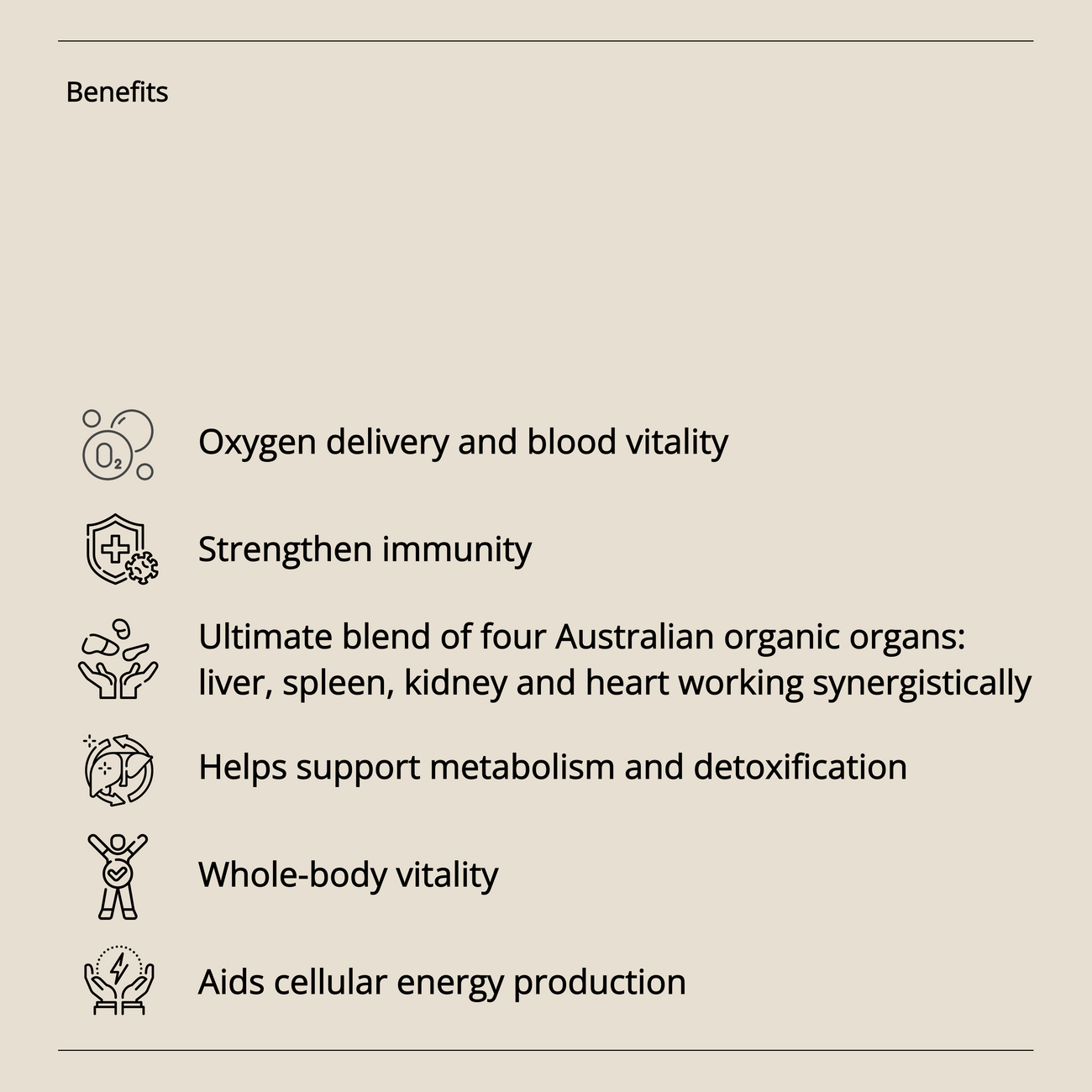 Bush Tucker Blends - Organ Vitality Complex