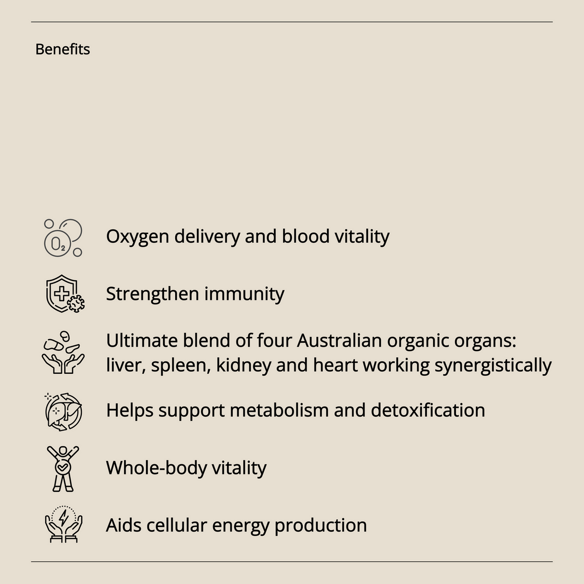 Bush Tucker Blends - Organ Vitality Complex