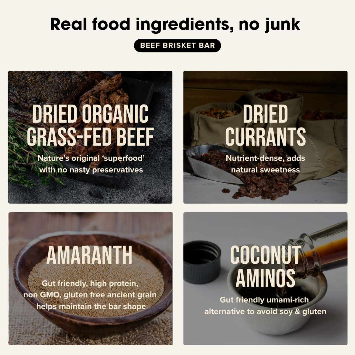 Chief Nutrition - Grass Fed Beef Bar - Smokey BBQ 40g