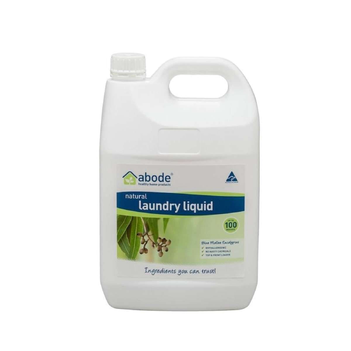 Abode - Laundry Liquid Eucalyptus 4lt