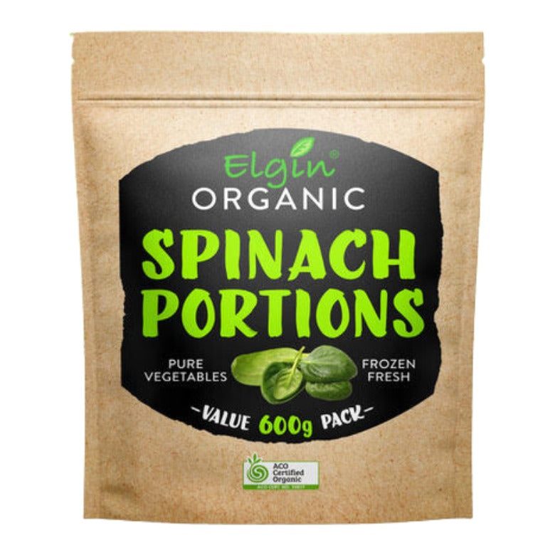 Elgin - Organic Chopped Spinach 600g