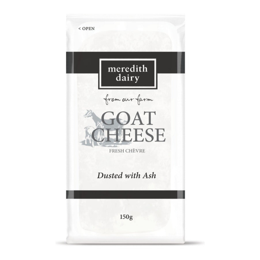 Meredith Dairy - Fresh Goat Cheese Chevre Dusted with Ash 150g