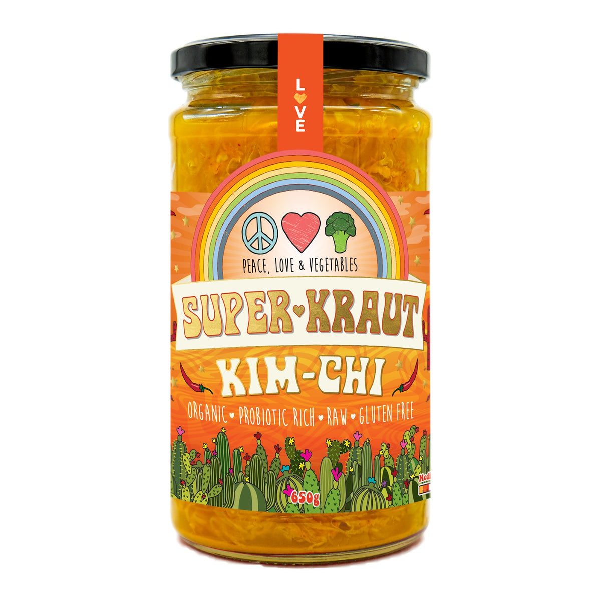 Peace, Love & Vegetables - Kim Chi 650g