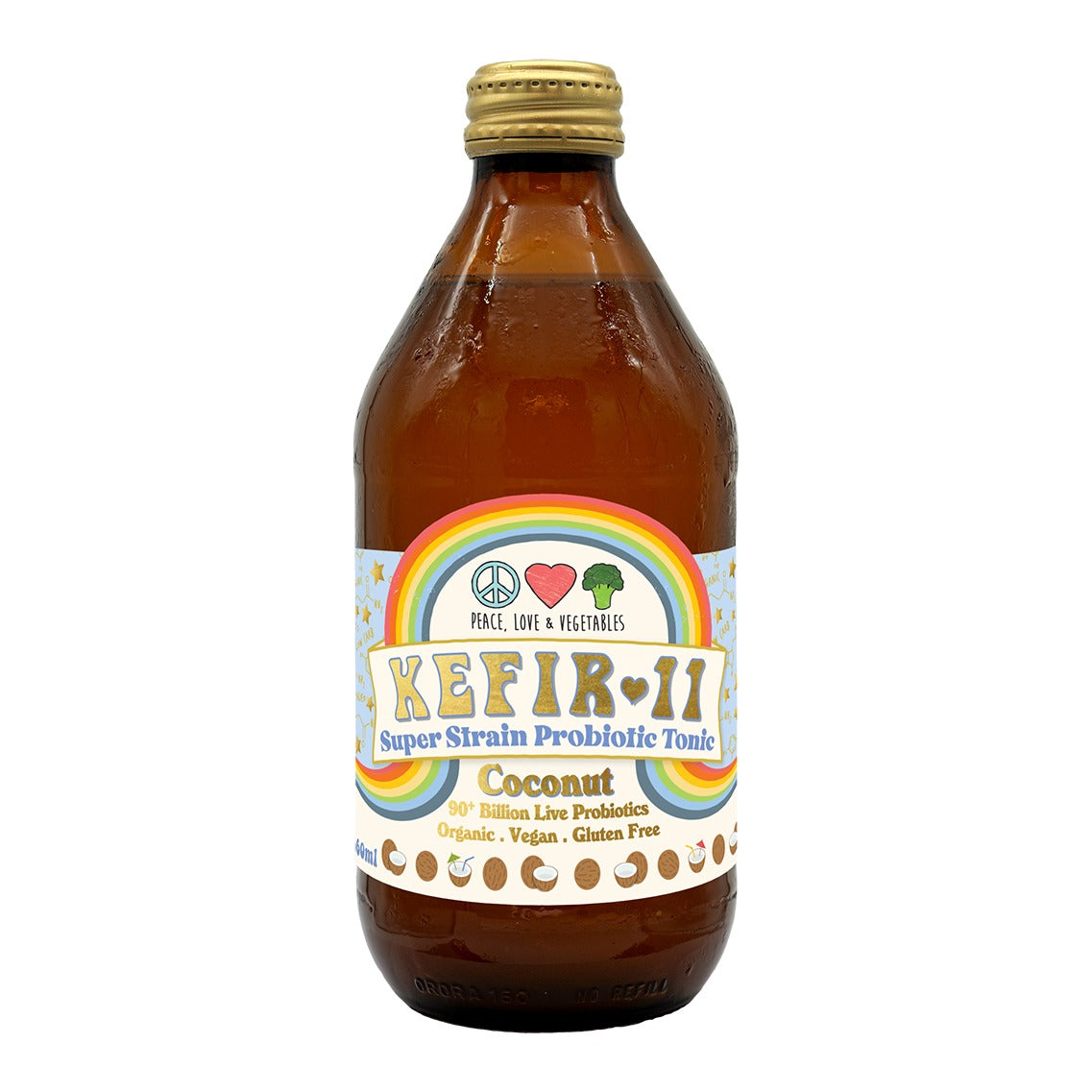 Peace Love & Vegetables - Coconut Kefir 360ml
